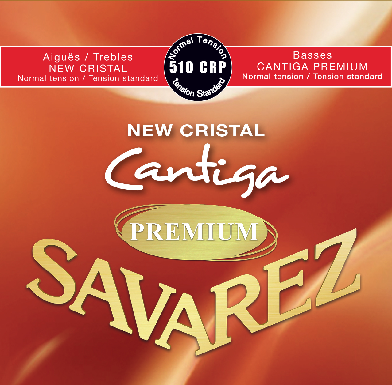 SAVAREZ サバレス 弦 SAVAREZ 510CJ NEW CRISTAL Cantiga ×6SET HIGH TENSION SET クラシックギター弦 ニュークリスタル カンティーガ
