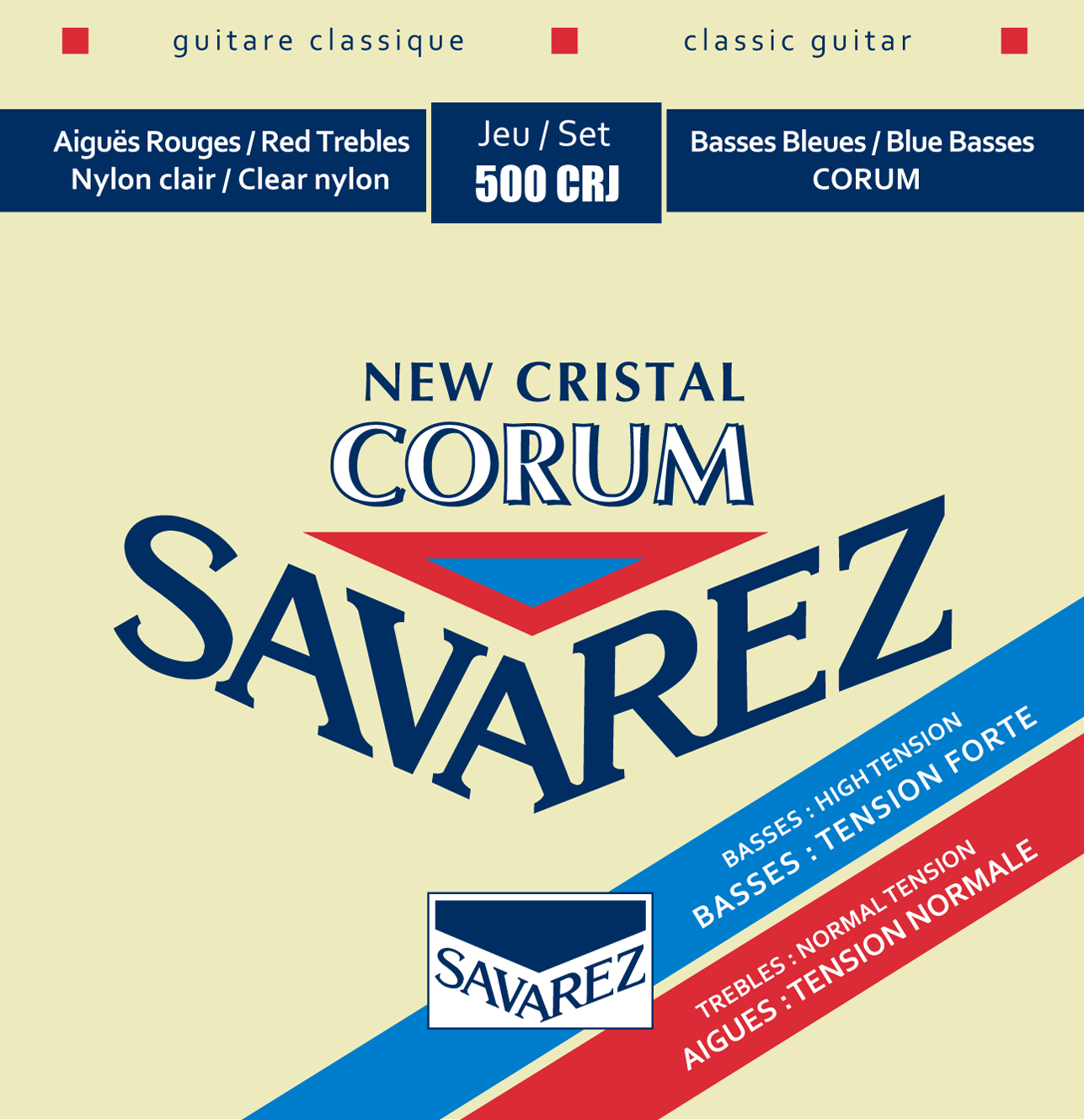 500ARJ Alliance Corum : Cordes Guitare Savarez 